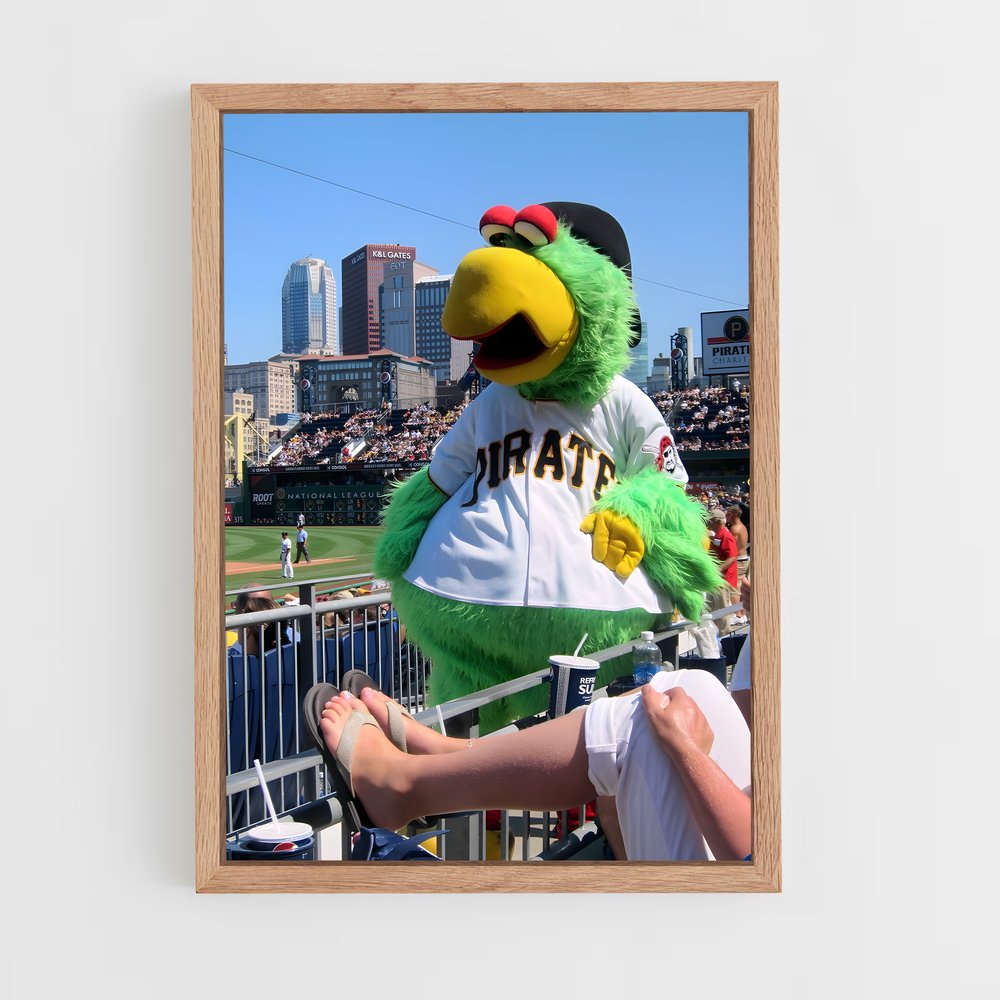 Poster Birdman des Pirates – affiche Baseball (vue 4)